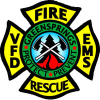 Logo of Greensprings Fire distrcict